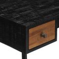 vidaXL Stôl 117x56,5x75 cm recyklovaný tíkový masív