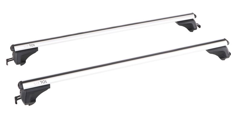 Příčný nosník se zámkem hliníkový ROOF RACK IN PRO, 120cm, nosnost 90kg SIXTOL
