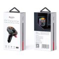 YESIDO BT5.0 FM TRANSMITTER Y45 43W LED USB-2xA+C + MICRO SD BLACK