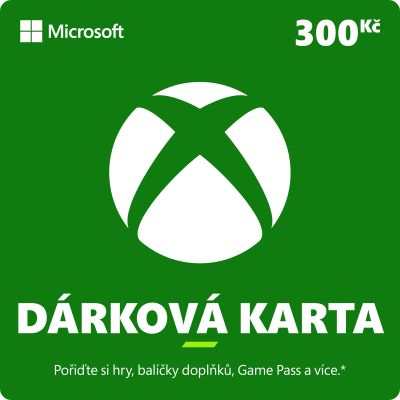 ESD XBOX - Darčeková karta Xbox 300 Kč