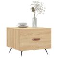 vidaXL Konferenčné stolíky 2 ks dub sonoma 50x50x40cm kompozitné drevo