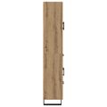 vidaXL Highboard 2 ks Remeselný dub 69,5 x 34 x 180 cm