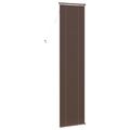vidaXL Žalúzia Tmavohnedá s Vzorom 213 x 50 cm 25 mm PVC