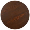 vidaXL Bistro stolík tmavohnedý 50 cm MDF