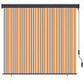 vidaXL Vonkajšia zatemňovacia roleta 160x250 cm žltá a modrá