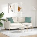 vidaXL Vankúše na pohovku 2 pcs Morská zelená 45 x 45 cm