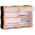 vidaXL Organizér s 8 veľkými zásuvkami 52x16x37 cm