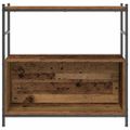 vidaXL Regál na knihy 80 x 30 x 78,5 cm Kompozitné drevo Dymová dub
