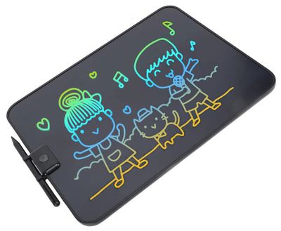 COLORWAY detský kresliaci tablet CW-WT15BK/ 15"/ Čierny Tablet, kresliaci, detský, 15" farebný LCD displej, zámok obsahu, dobíjacia batéria, USB-C, stylus, čierny