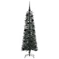 vidaXL Umelý vianočný stromček Zelená 120 cm PVC, plast a oceľ