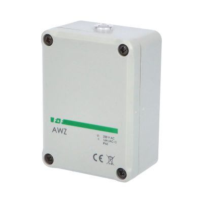 Spínač súmrakový F&F AWZ, 2-1000lux, 16A, 230V, IP65, na povrch