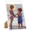 vidaXL Fotorámiky na stenu alebo stôl 3 ks biela 21x29,7 cm MDF