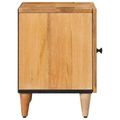 vidaXL Nočný stolík 2 ks Prírodná 40 x 33 x 46 cm Masívne mango drevo