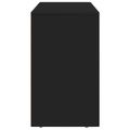 vidaXL Servírovacia skriňa ELST Čierna 100 x 35 x 59 cm