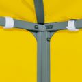 vidaXL Dvojitá strieška na altánok 310 g/m², 3x3 m, žltá