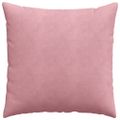 vidaXL Vankúše na pohovku 2 pcs Ružová 60 x 60 cm Kordúrová tkanina