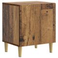 vidaXL Nočný stolík Staré drevo 43 x 34,5 x 50 cm Kompozitné drevo