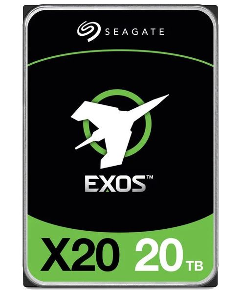 SEAGATE Exos X20 20TB HDD / ST20000NM007D / SATA / 3,5" / 7200 rpm / 256 MB / 512E/4KN Pevný disk, interný, 20TB, SATA III, 3,5", 7200 rpm, 256MB, 512E/4KN