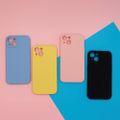 Magnetické neviditeľné puzdro pre iPhone 15 Pro 6,1" pastelovo žlté