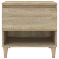 vidaXL Nočné stolíky 2 ks dub sonoma 50x46x50 spracované drevo