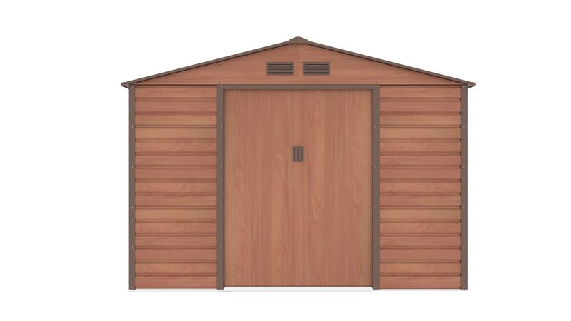 Záhradný domček G21 GAH 706 - 277 x 255 cm, hnedý