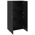 vidaXL Kancelársky kabinet Čierny dub 60 x 32 x 115 cm