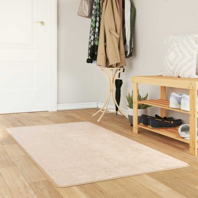 vidaXL Behúň MARSA Krémová 80 x 200 cm Polyester a PVC