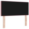vidaXL Zadné čelo Ružová 90 cm Zamat