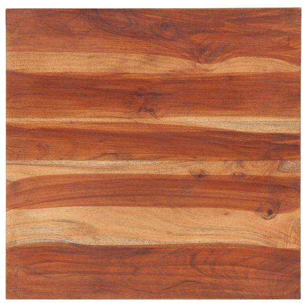 vidaXL Stolová doska, akáciový masív 25-27 mm, 60x60 cm