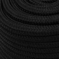 vidaXL Pracovné lano čierne 18 mm 25 m polyester