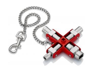 Knipex, Univerzální kľúč Pre bežné skrine a systémy zavírania