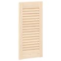 vidaXL dvierka skriniek Louvred Design 2 ks 61,5x29,5cm masív borovica