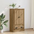 vidaXL Highboard Remeselný dub 60 x 35,5 x 103,5 cm Kompozitné drevo