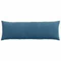 vidaXL Vankúše na pohovku 2 pcs Modrá 120 x 40 cm Kordúrová tkanina