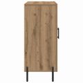 vidaXL Servírovacia skriňa Remeselný dub 90 x 34 x 80 cm