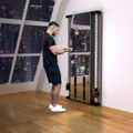 Dvojitá nastaviteľná kladka s montážou na stenu HMS BS302