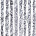 vidaXL Záves proti hmyzu, biely a sivý 56x185 cm, ženilka