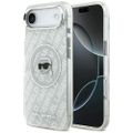 Obal Karl Lagerfeld IML Karl Head Logo MagSafe pre iPhone Air sivý