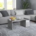 vidaXL Konferenčný stolík betónovo sivý 90x45x35 cm kompozitné drevo