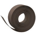 vidaXL Záhradné obruby 4 ks hnedé 10 m 20 cm polyetylén