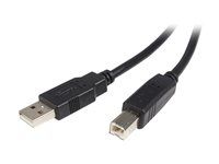 Kabel USB - USB (M) do USB typ B (M) - USB 2.0 - 5 m - černá