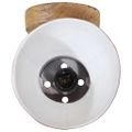vidaXL Nástenná lampa 25 W šmuhovaná červená 11,5x11,5x25 cm E27