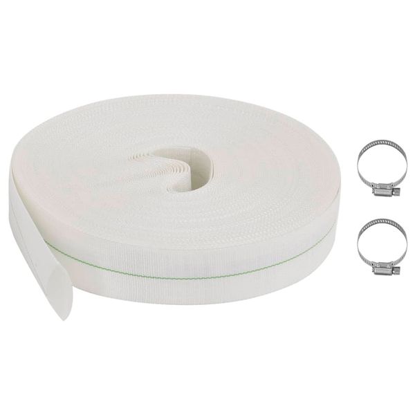 vidaXL Plochá hadica 100 m 1" PVC