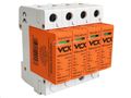 Prepäťová ochrana VCX L2-4-C+D AC trieda T2T3 (C+D) 4P 40kA