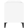 vidaXL Skrinka na platne biela 84,5x38x48 cm kompozitné drevo