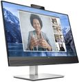 HP E27m G4 QHD USB-C Conferencing Monitor LED monitor, 27", IPS, 2560x1440, 16:9, 5ms, 300cd/m2, HDMI, 2x DisplayPort, USB typ C, 4x USB, LAN, VESA, PIVOT, repro, webkamer