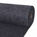 vidaXL Koberec Antracitová 1,2 x 20 m Polyester