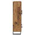 vidaXL Highboard Staré drevo 69,5 x 31 x 115 cm Kompozitné drevo