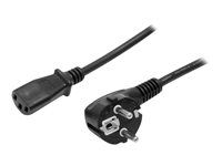 PC Power Supply Cable - Elektrický kábel - power IEC 60320 C13 na power CEE 7/7 (M) - 1.8 m - čierna - Európa - pre P/N: KITBXAVHDPEU, KITBXDOCKPEU
