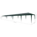 vidaXL Párty stan 3x12 m, PE, zelený